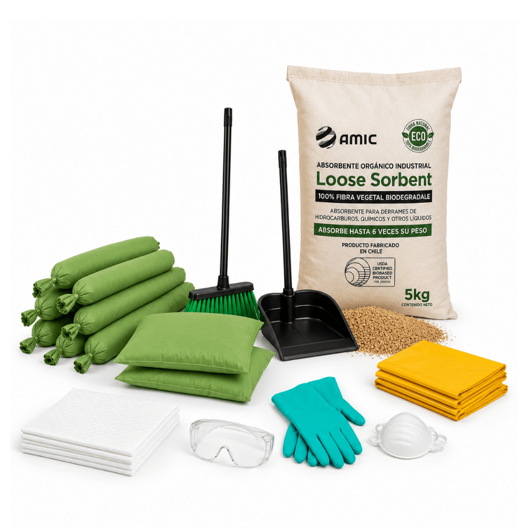 Reposición Kit Antiderrame DS43 – 120 Litros - Amic