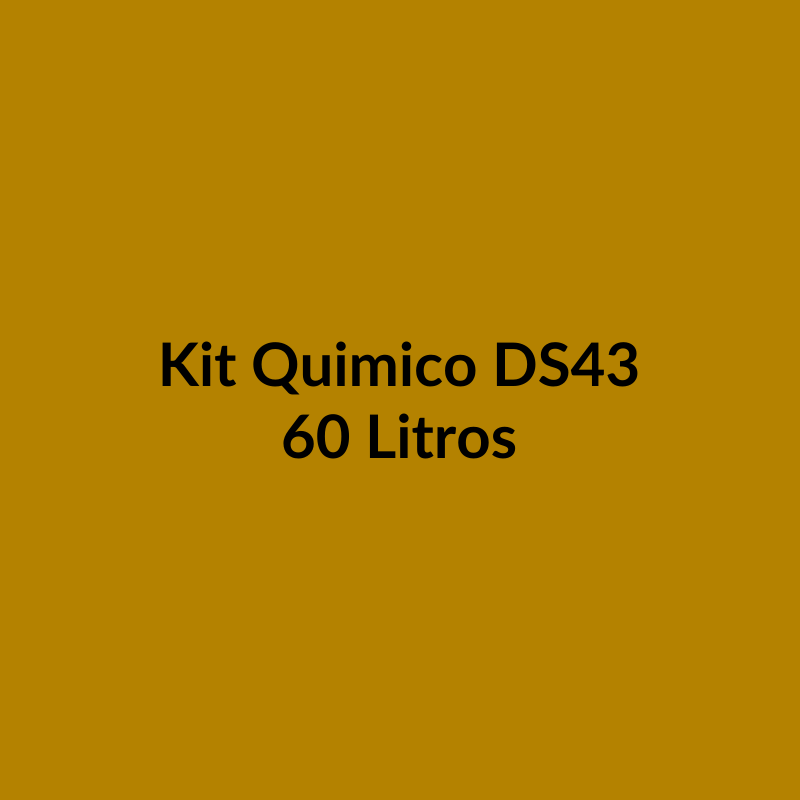 Kit Antiderrame Químico DS43 – Bolso 60 Litros