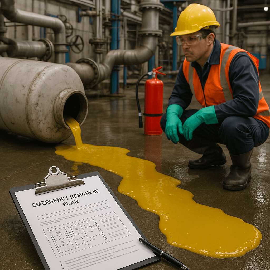 La Importancia de un Plan de Respuesta a Emergencias por Derrames en la Industria