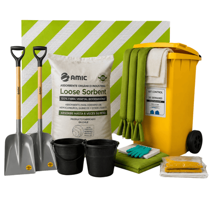 Kit Estación de Emergencias Para Derrames Ambientales - Amic