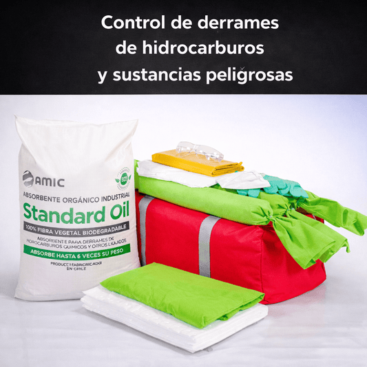 Kit Antiderrame HC DS43 – Bolso 45 Litros - Amic