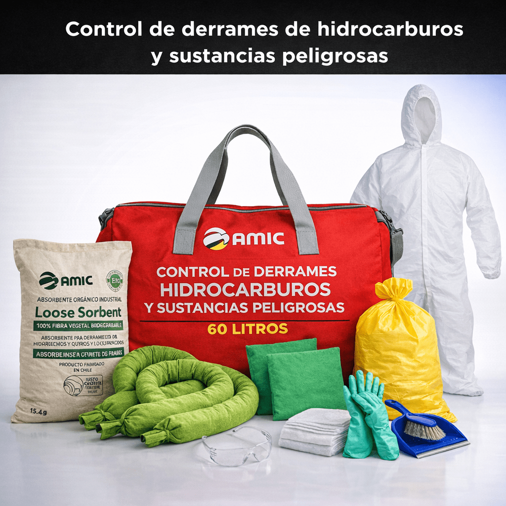 Kit Emergencia Universal DS43 Bolso 60 Litros - Amic