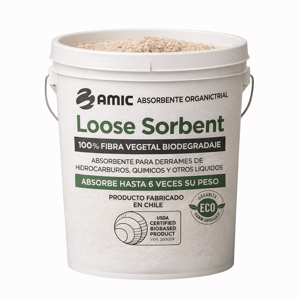 Absorbente Standard Oil Fibra Vegetal - Amic