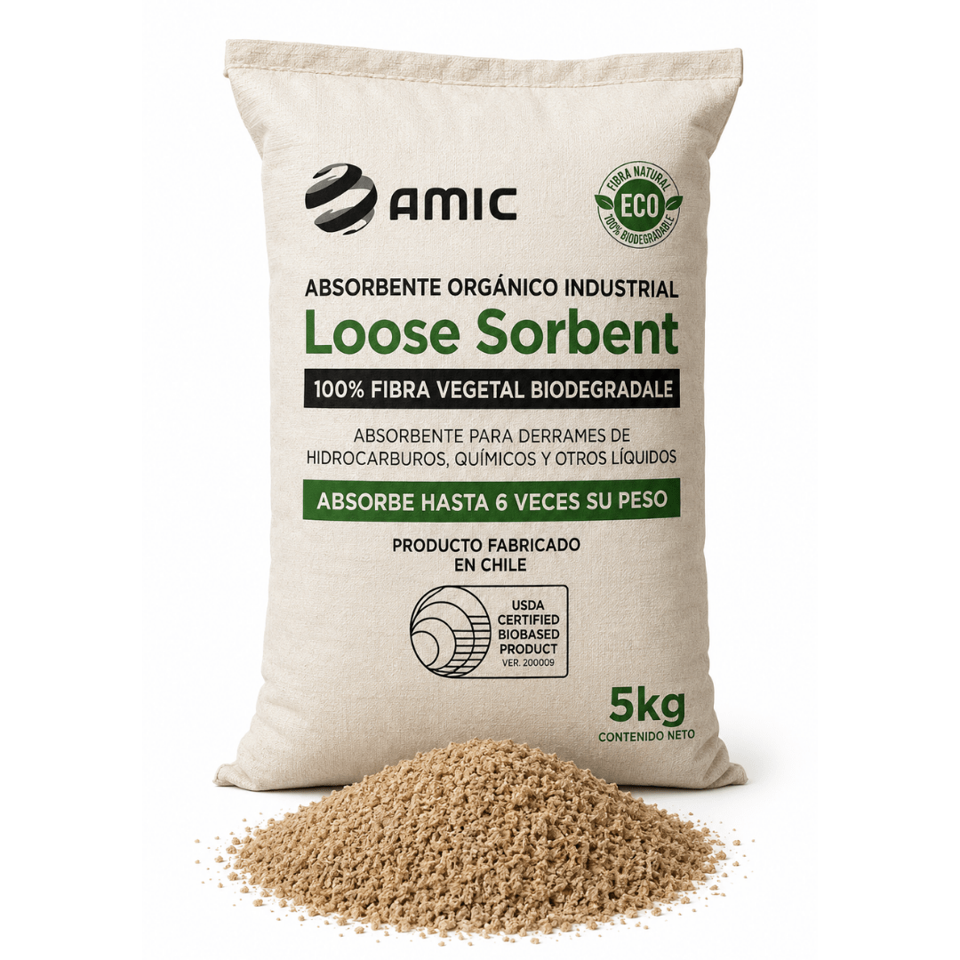 Absorbente Standard Oil Fibra Vegetal