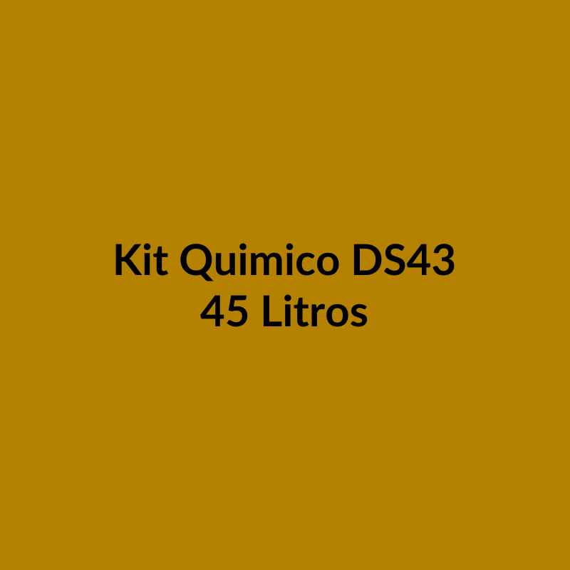 Kit Antiderrame Químico DS43 – Bolso 45 Litros