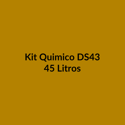 Kit Antiderrame Químico DS43 – Bolso 45 Litros - Amic